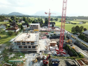 Anker Diepoldsau Häuser D A E H Bauphase August 2019